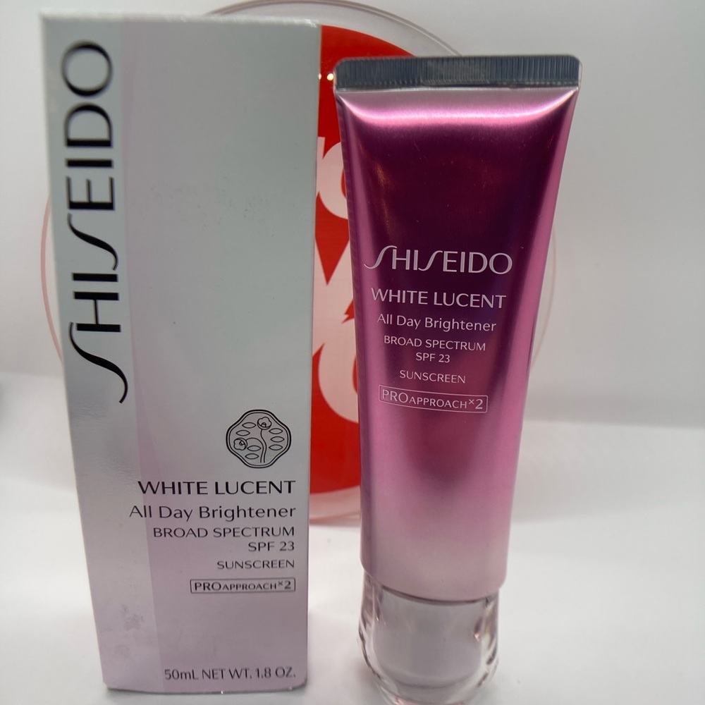 NIB Shiseido White Lucent All Day Brightener SPF 23 - 50 ml  1.7oz